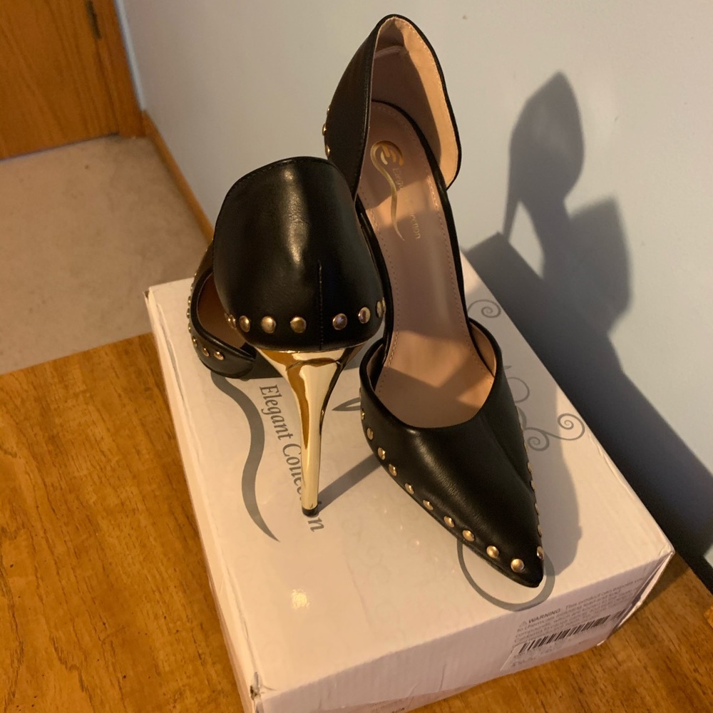 Women’s classic pointed toe pumps high heel. - Picture 2 of 4